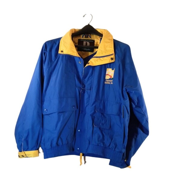 Dunbrooke Other - Vintage Dunbrook Men's blue/yellow Windbreaker